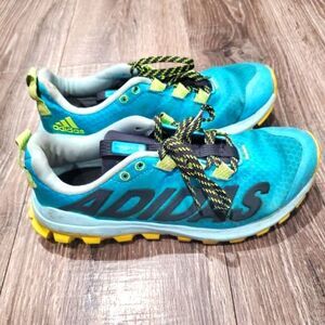 Womens Adidas Women's Vigor 6 TR trail running Shoes Size 6.5 Aqua Blue Sneakers